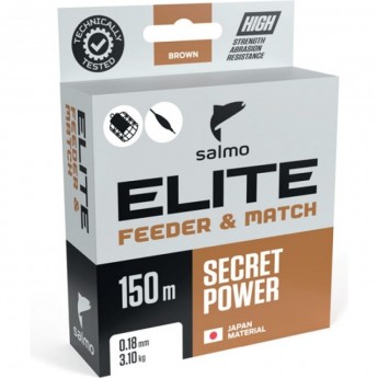 Леска монофильная SALMO Elite Feeder & Match 150/032 Леска монофильная SALMO Elite Feeder & Match 150/032